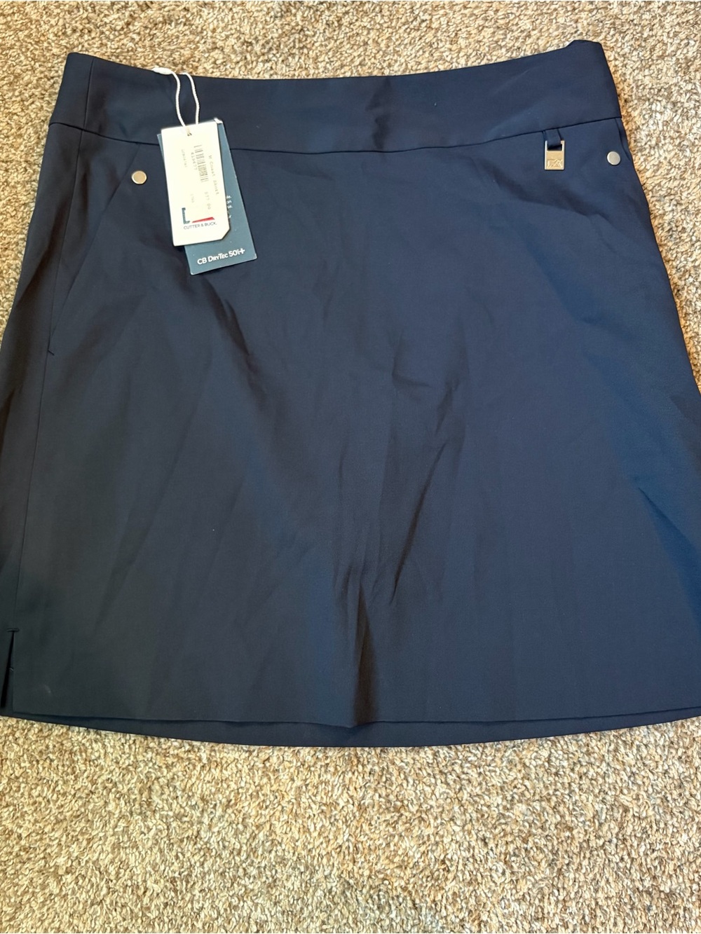 Cutter & Buck Women's Navy Golf Skort